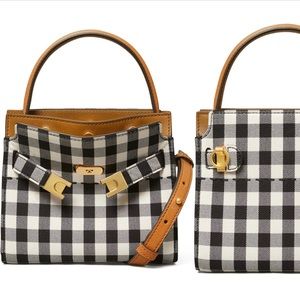 Tory Burch Petite Lee Radziwill Handbag- Gingham